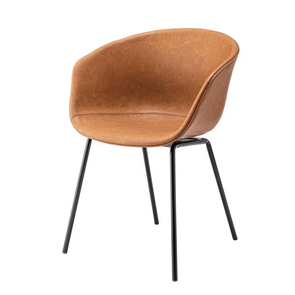 アームチェア 約W60xD52.5xH80xSH47cm ブラウン 組立品