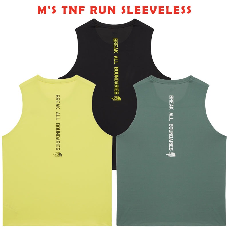 韓国正規品保証 関税負担なし NT7VR02A MS TNF RUN SLEEVELESSデイリー 基本 着装 男子 女子 人気 韓国 ファッション 男女共用 アウトドア 6,897円