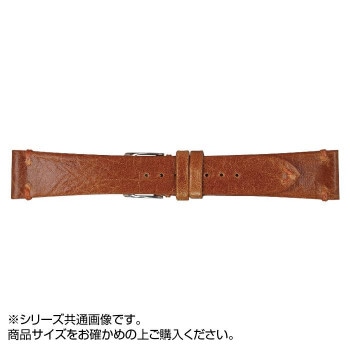 Emitta(エミッタ) 時計バンド ウーガ 20mm キャメル (美錠:銀) EU-C20