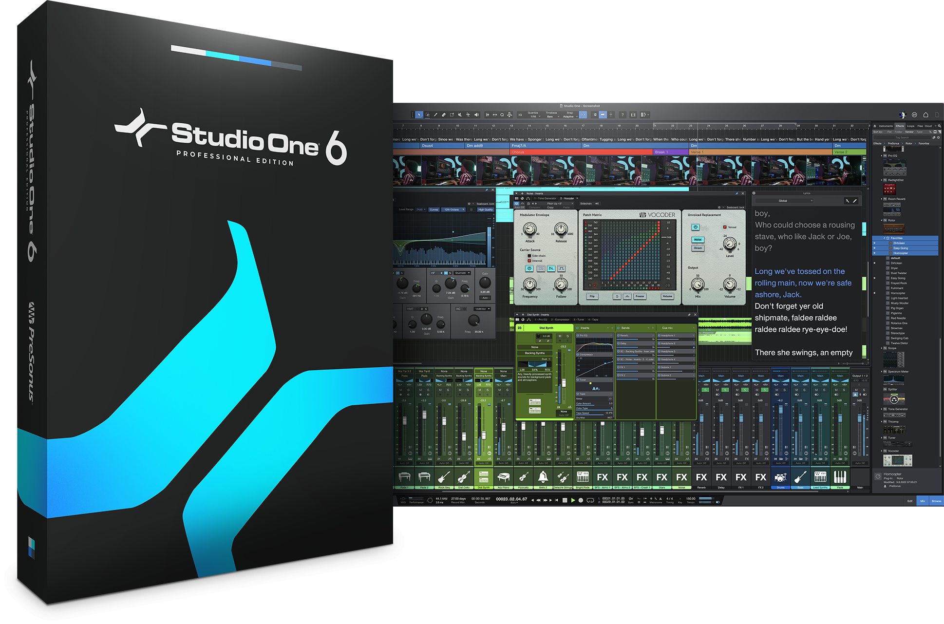 9言語で日本語をサポートStudio One 6 Pro録音リミックス編曲音楽制作ソフトライブ歌唱ライセンスホストラック録音ソフト音楽制作ソフト