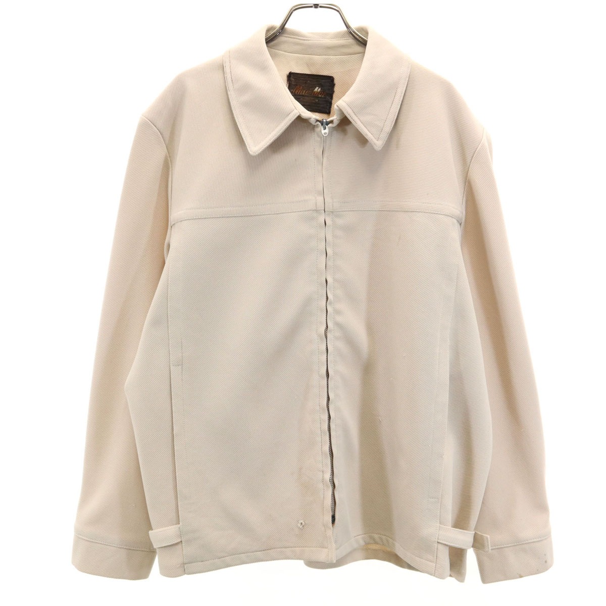 Mac-Mor 50s ヴィンテージ ブルゾン ベージュ ジャケット メンズ 古着