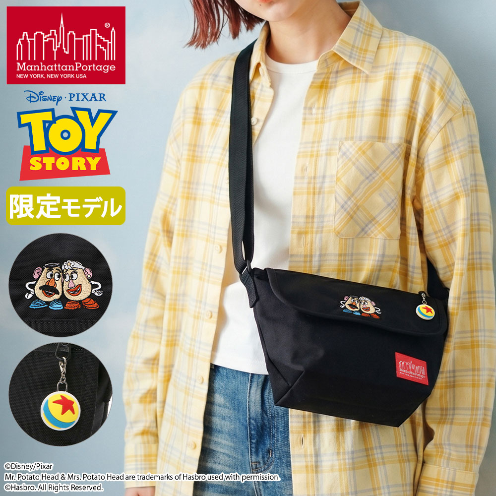 日本正規品 メッセンジャーバッグ メンズ レディース ブランド バッグ ディズニー トイストーリー 斜めがけ ナイロン ポテトヘッド 数量限定 MP1603FZPMGNTTOYPTO