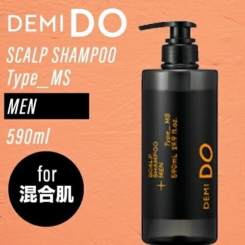 ドゥ スカルプシャンプー タイプ MS【MEN】 590ml ( DEMI ヘアケア スカルプ 補修 頭皮 脱臭 汗 )