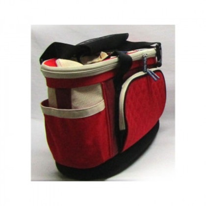 優美社 PT56-00 キャリーオン対応 2WAY ペットキャリー レッド