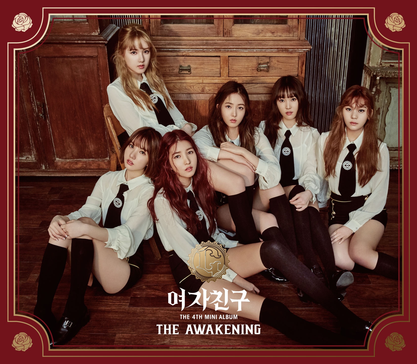 [未開封新品] ガールフレンド（GFRIEND） - ミニアルバム4集：THE AWAKENING [2種セット]_ポスター贈呈終了