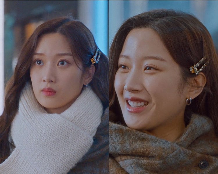 [GETMEBLING] Black Swan Pin 女神降臨 ムンガヨン 着用 韓国ファッション ヘアピン