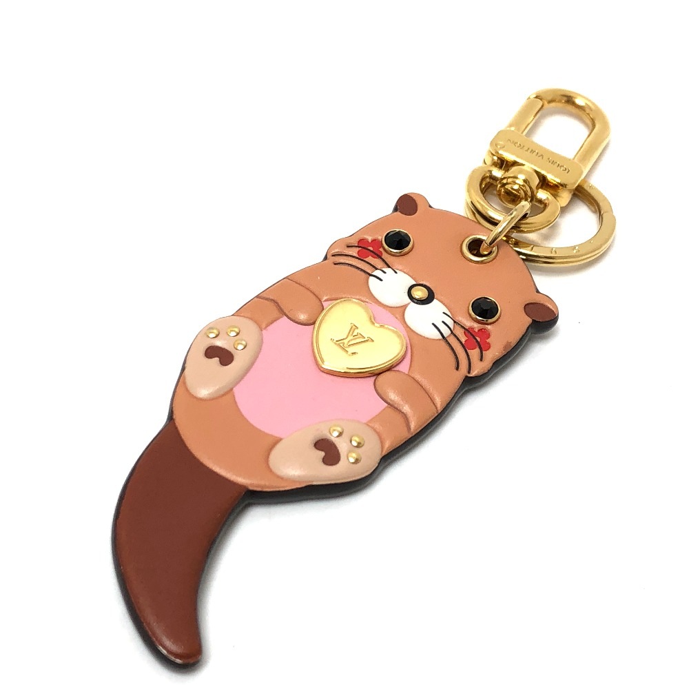 バッグチャーム M00823 ポルトクレ・オッター キーリング キーホルダー モノグラムキャンバス マルチカラー