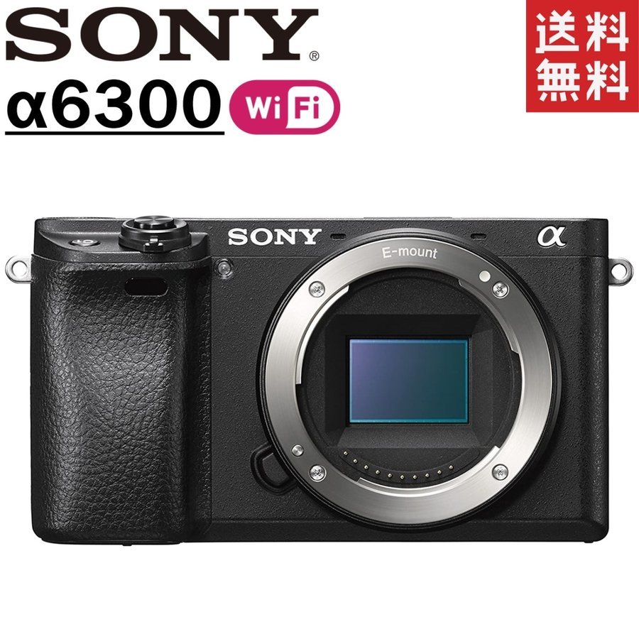 α6300 ILCE-6300 ボディ ブラック ミラーレス一眼 カメラ 中古