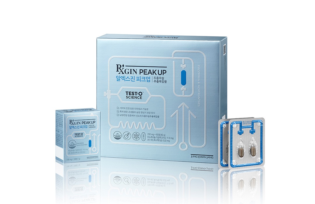 高麗人参 紅参 RXGIN ピークアップ 700mg x 60カプセル / 男性健康