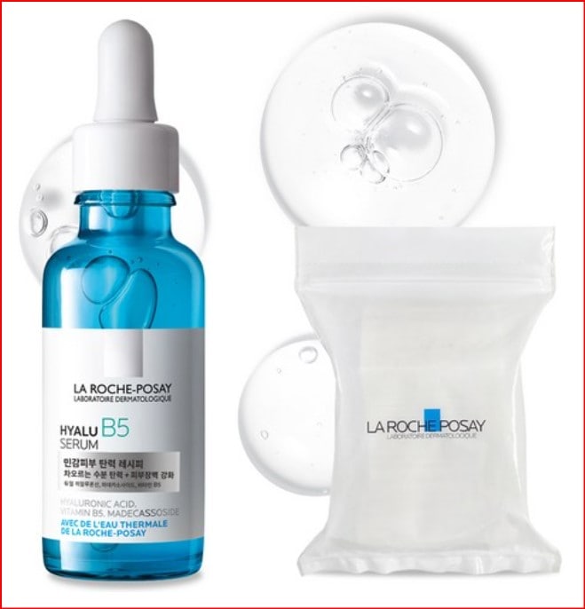 ラロシュポゼヒアルB5セラム30ml+ビーガン化粧綿30pセット