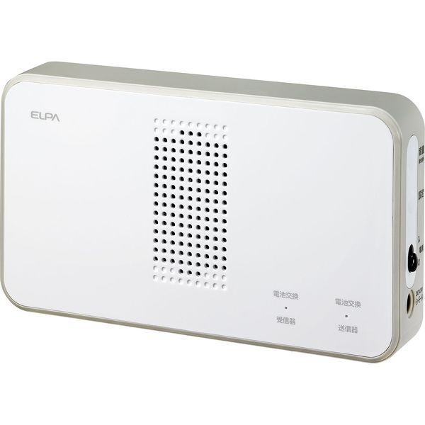 （まとめ買い）ワイヤレスチャイム増設用 8チャンネル受信器 ホワイト EWS-P50 [x3]