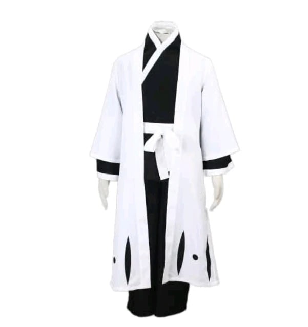 BLEACH風 ブリーチ 藍染 惣右介 あいぜん そうすけ コスプレ 衣装 護廷十三隊五番隊隊長 死覇装 コスチューム 変装 全セット