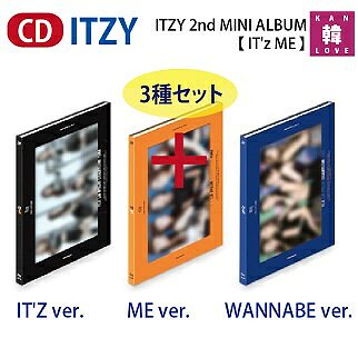 ITZY 2nd MINI IT’z ME 3種セット イッツミ CD アルバム韓国チャート反映/生写真+トレカ