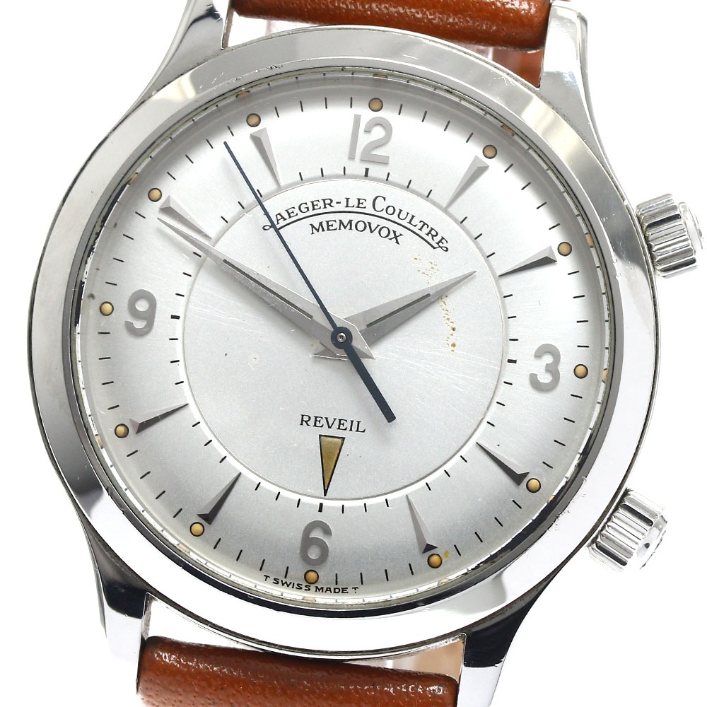 ジャガー・ルクルト JAEGER-LECOULTRE 144.8.94 マスターコントロール メモボックス アラーム 自動巻き メンズ _893096【中古】