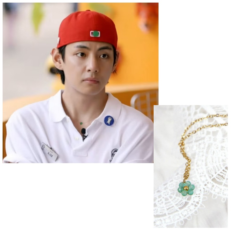 LES CLEIAS BTS V着用 mini maya steel necklace 7色