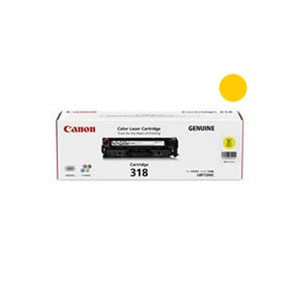 (純正品) Canon キャノン トナーカートリッジ (318 Y イエロー)