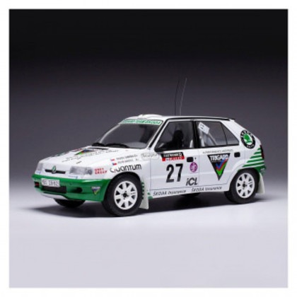 イクソモデル B シュコダ フェリシア キットカー 95 RACラリー 1/18スケール 27 P.Sibera/P.Gross 18RMC148