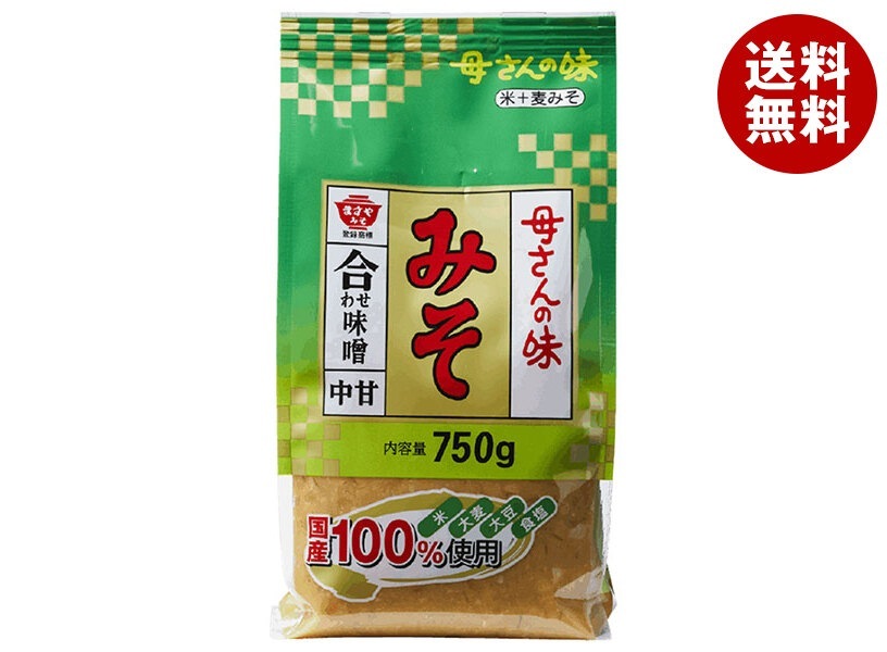 ますやみそ 香る母さんの味合せ 750g×12袋入×(2ケース)