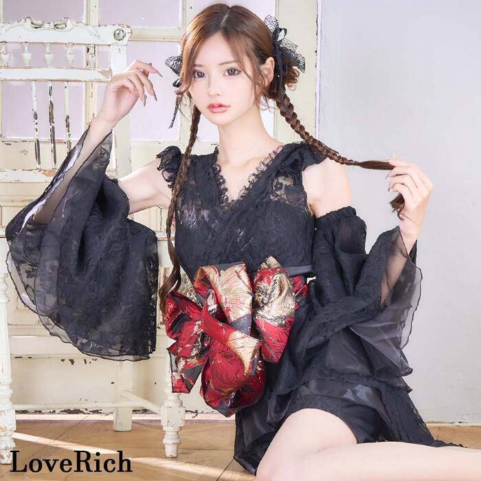 ホワイト ブラック 花魁 着物ドレス セクシー 着物 ドレス 着物風ドレス キャバドレス ミニドレス コスプレ 衣装 七夕 ダンス キャバ お水 パーティー イベント艶やか可愛い花魁スタイル！花柄レ