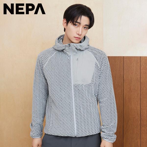 [釜山店] 男性パスファインダーピークウェーブフリースジャケット7L76103