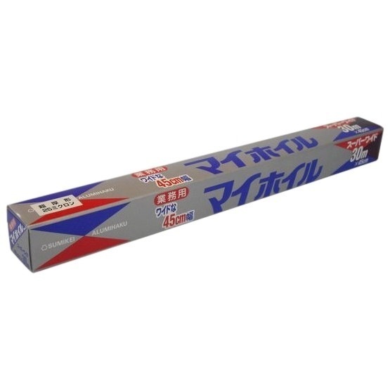 マイホイル　超厚型25μ　スーパーワイド　45cm×30m　12本入ケース販売お徳用