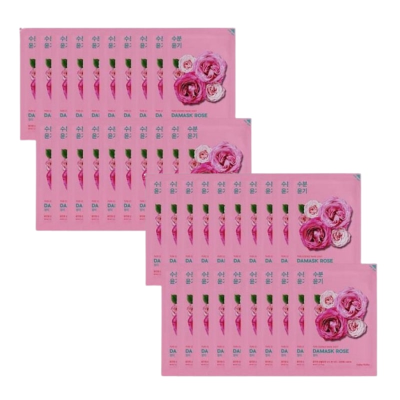 ピュアエッセンス マスクシート ローズ 40枚入 保湿 光彩