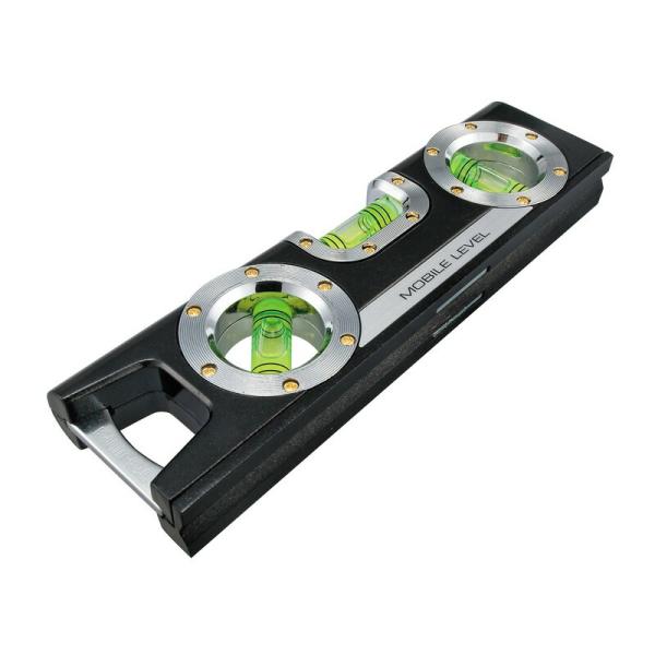 タジマ モバイルレベル160ブラック ML－160BK 大工道具 測定具 小型 多用途レベル