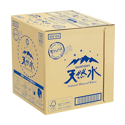 他サイト： サントリー 天然水10L バッグインボックス 蛇口付きの商品画像