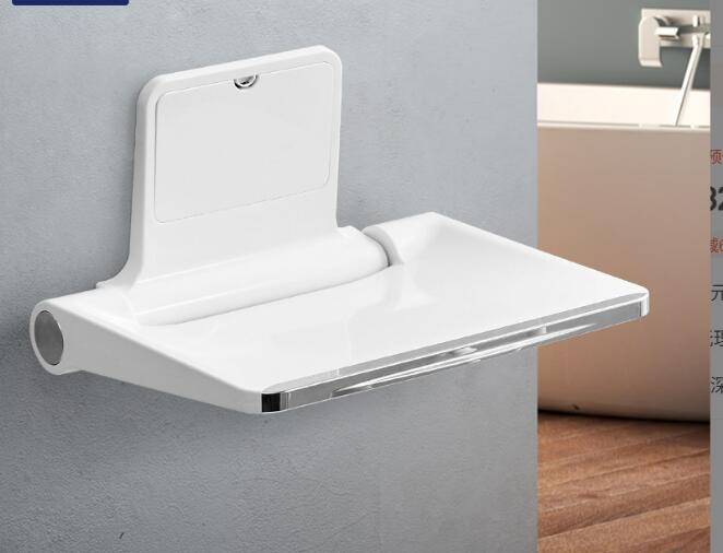 シンプルな日本式玄関折りたたみ式シャワーベンチ壁掛け式トイレ浴室老人妊婦入浴シャワーベンチ 高齢者 妊婦など適用