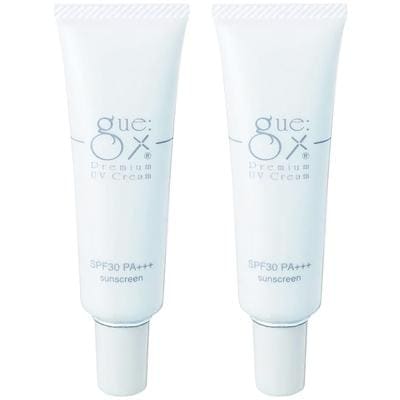 [2本セット] ギュー プレミアム UVクリーム SPF30 PA+++ 35g サロン専売 美容室専売 日焼け止め GUE