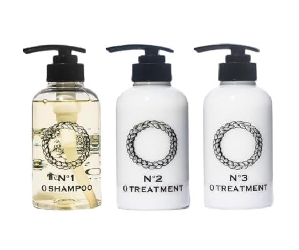 【３点】オー・3ステップヘアケアセット シャンプー300ml/トリートメントNo.2 295g/No.3 295g 髪質改善 エイジングケア