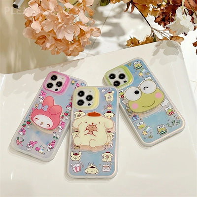 iPhone13ケース ケロケロけろっぴ マイメロディ ポム...のサムネイル