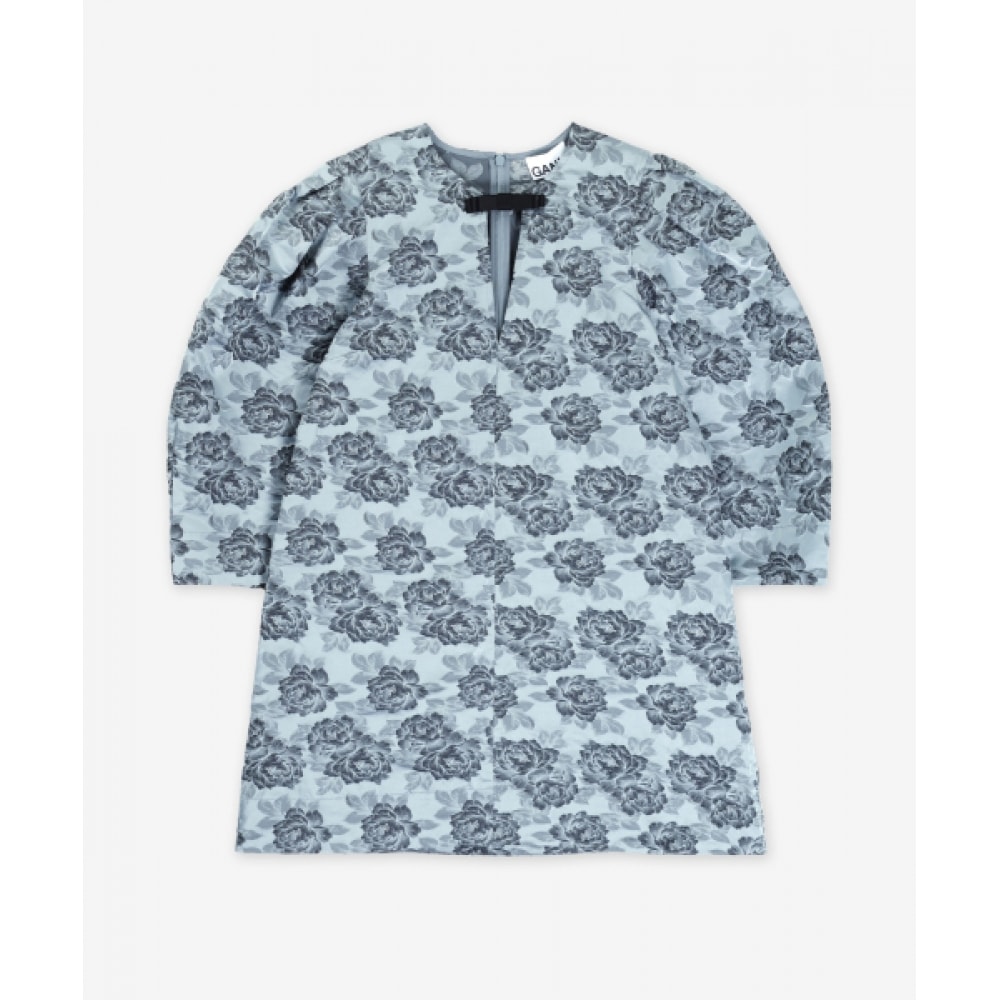 GANNI ボタニカルジャカード ミニワンピース Aライン / W0040628 28,948円