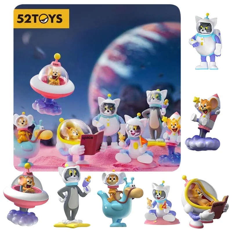 【3日出荷！公式正規品】52 TOYS TOM AND JERRY スペーストラベルシリーズ ブラインドボックス ぬいぐるみ フィギュア 限定 おしゃれ コレクション プレゼント