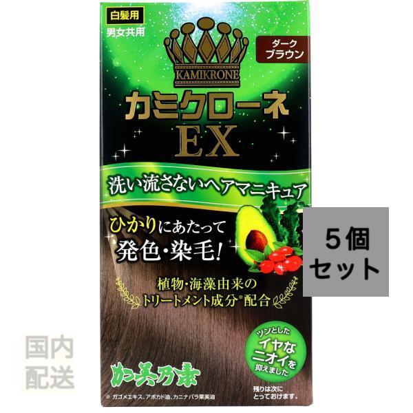 カミクローネEX ダークブラウン 80mL x10個セット