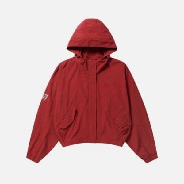 ジャケット LQC W243002GJK93-RED 女性コンフォートフィールドウーブンジャケット