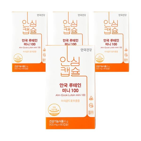 安国健康 New ルテイン ミニ 100 안국건강 New 루테인 미니 100