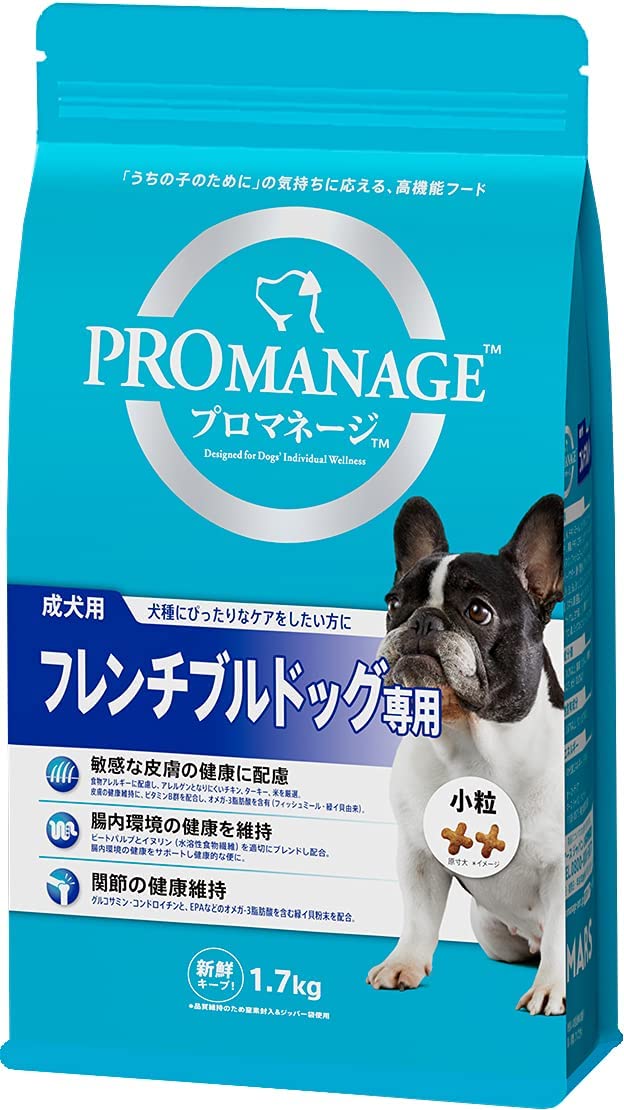 保証書付】 プロマネージ ドッグフード 成犬用 フレンチブルドッグ専用 1.7kg6個 (ケース販売) ドッグフード - qualitygb.do