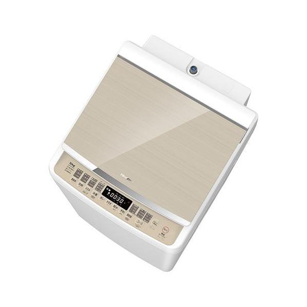 ハイセンス 洗濯機 洗濯10kg インバーター 上開き 全自動洗濯機 HW-DG100XH ホワイト/シャンパンゴールド Hisence