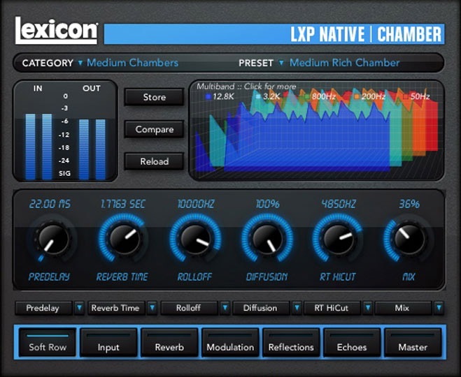 リバーブエフェクト Harman Audio Lexicon LXP Native Reverb v1.2.2 WIN