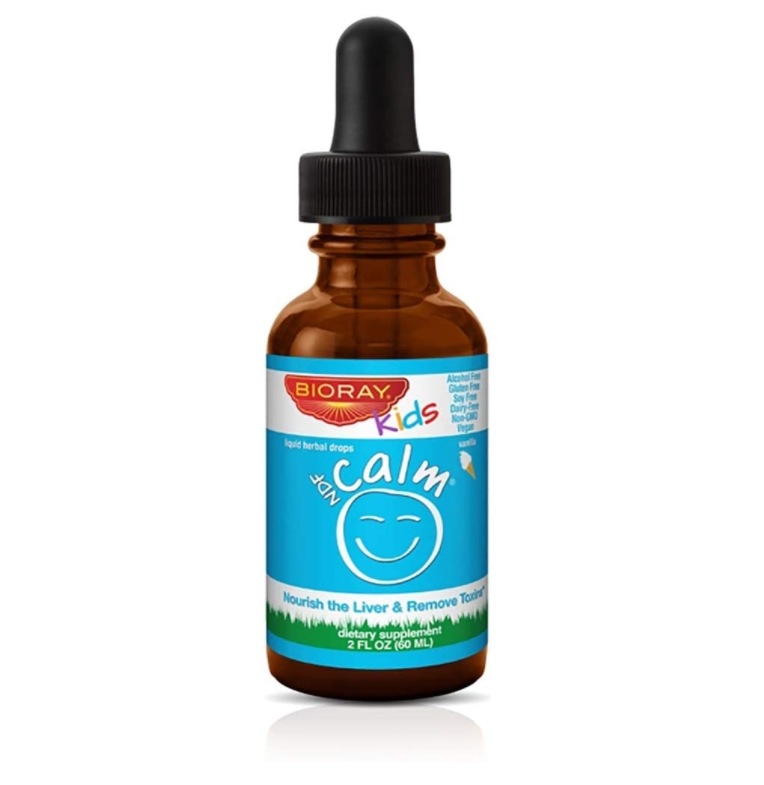 Calm Supplement for Kids by Bioray NDF Calm Supports Healthy Mood and Restful Sleep Restores Emot