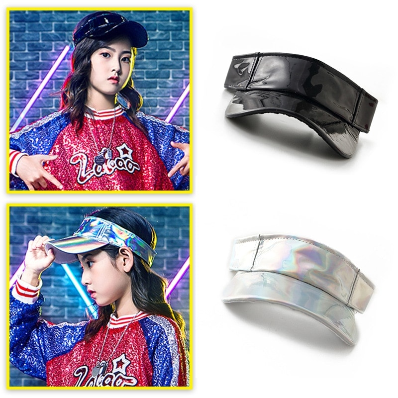 ヨーロッパとアメリカンスタイルのレーザー中空シルクハット女性用反射ストリートピークキャップ夏の日焼け止めシンプルな通気性のあるトップレス野球帽男性用