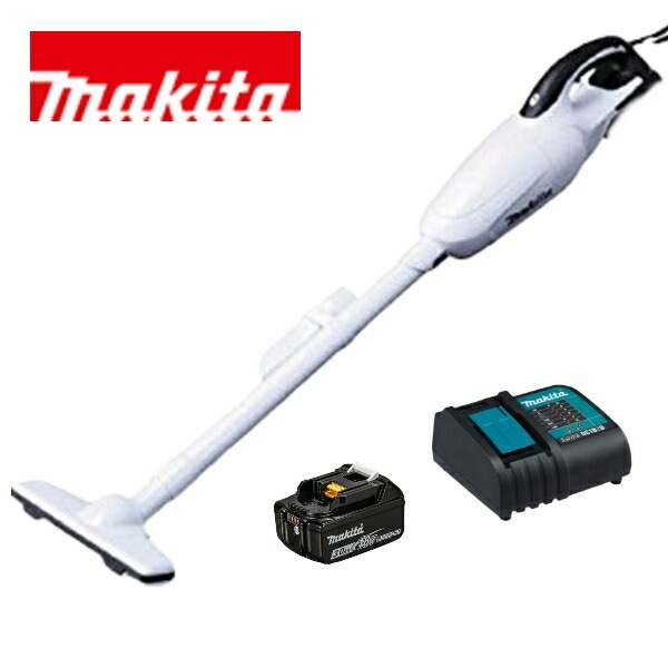 当店だけ！バッテリー充電器も1年保証! マキタ CL180FDZW 18V コードレス 掃除機 カプセル式 CL180FDZW + バッテリー BL1830B + 静音充電器DC18SD 充電式 クリ