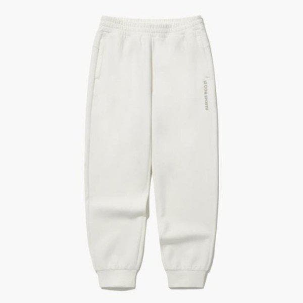 M パンツ UQC QQ123LFP13-IVY クッション地 レギュラー ジョガーパンツ / アイボリー 11,764円
