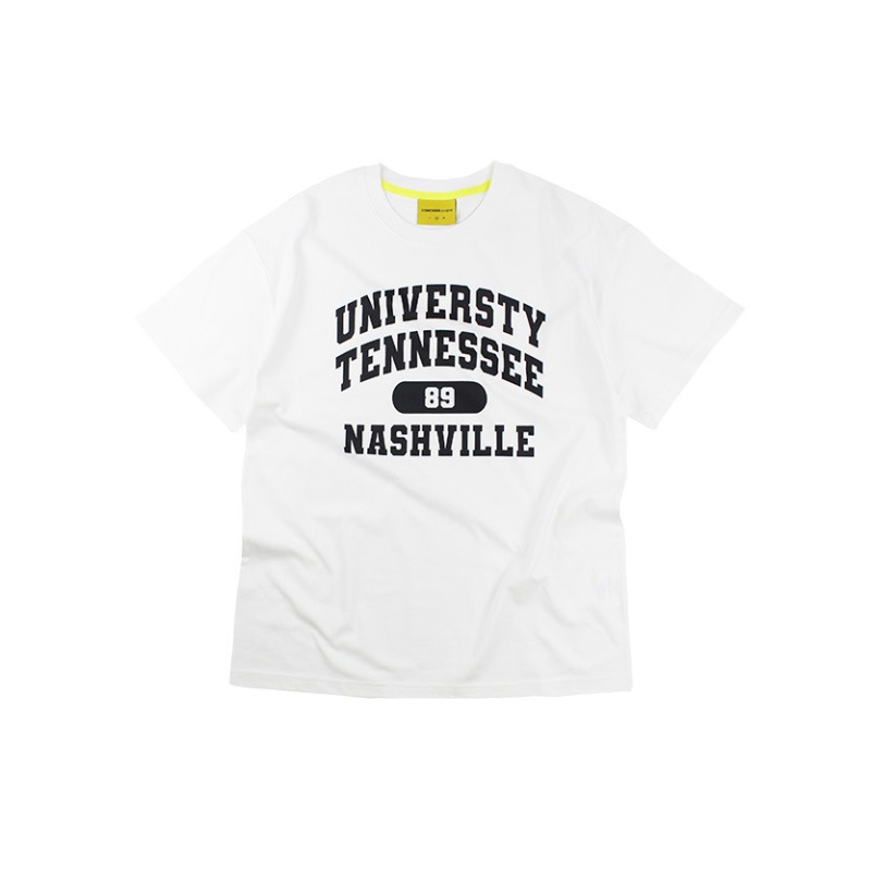 [TWS シニュ 着用] VT UNIV T-Shirt 韓国 アイドル 半袖 Tシャツ レディース メンズ 春 夏 大きいサイズ ゆったり