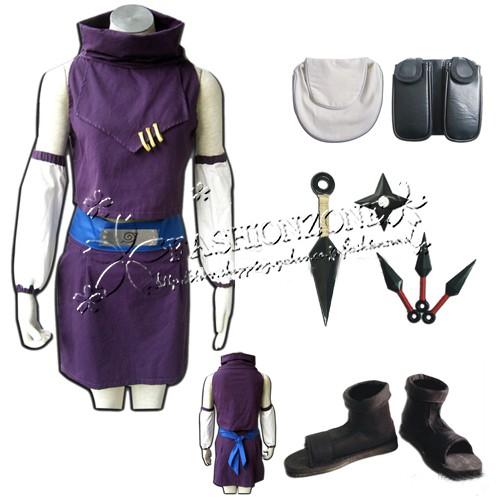 【品質良い 大好評中】NARUTO 山中い コスプレ衣装 靴 大人子供用サイズ コスチューム 演出服 アニメ ゲーム ハロウィン cos変装