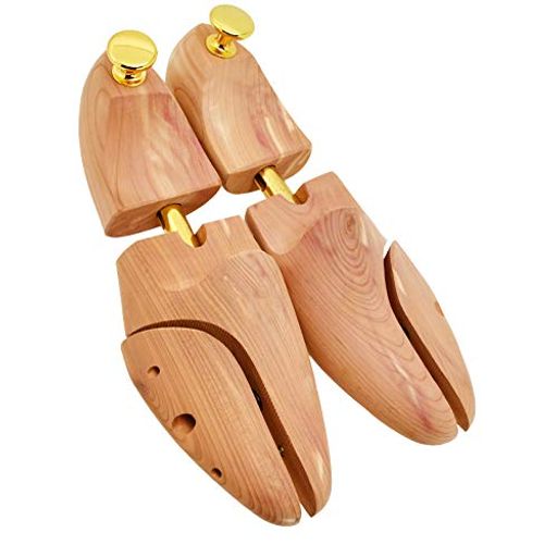 [ドルチェライン] シューキーパー レディース用 アロマティックシダーシュートゥリー 木製 防臭 吸湿 型崩れ防止 ― L(2323.5CM)