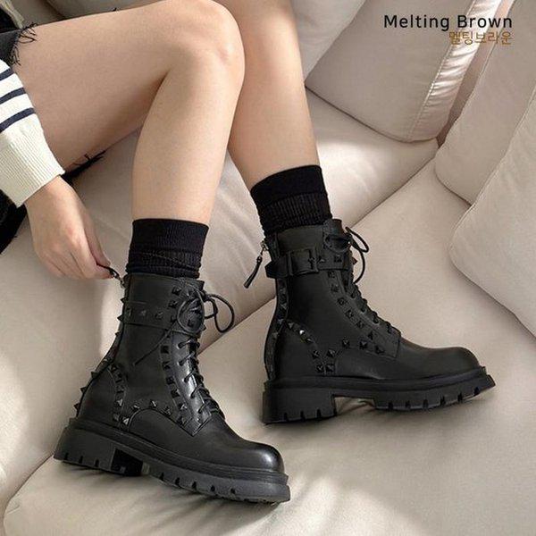 女性用厚底ウォーカースタッド付きウォーカブーツ MT40