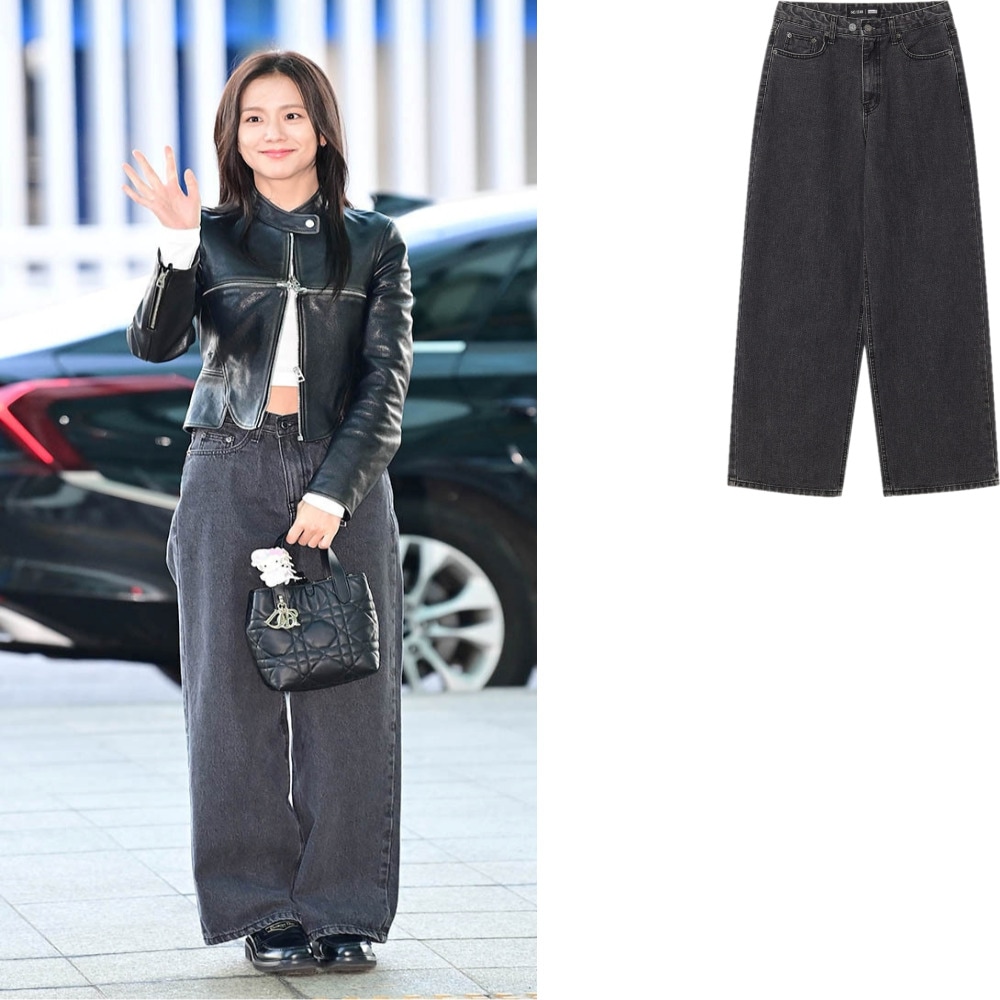 BLACKPINK ジス 着用/ワイド ツーボタン パンツ/ユニセックス