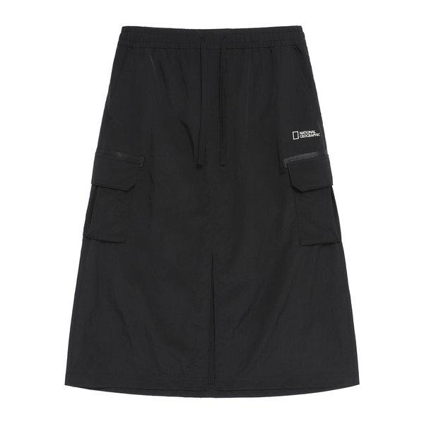 N261WSK960 女性 オルカ タスラン Aライン カーゴスカート BLACK